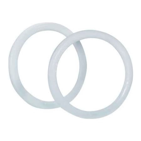 Box Packaging Locking Rings 1 Gal. Paint Can White 100/Pack HAZ1082